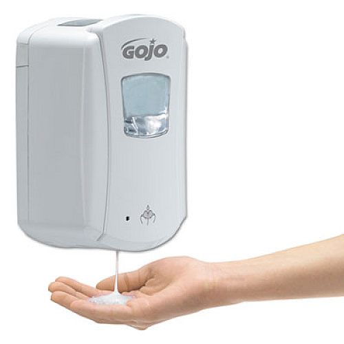 GOJO LTX-7 DISPENSER, 700 ML, 5.75" X 4" X 8.5", WHITE (138004)