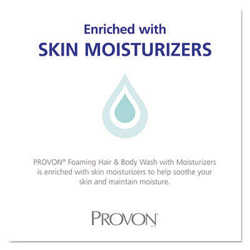 PROVON 518703 Foaming Hair and Body Wash With Moisturizers