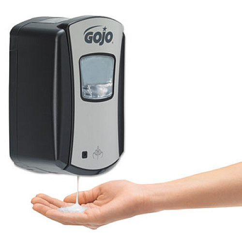 GOJO LTX-7 DISPENSER, 700 ML, 5.75" X 4" X 8.5", CHROME (138804)