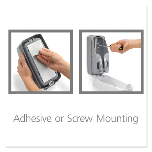 GOJO MICRELL NXT ANTIBACTERIAL LOTION SOAP DISPENSER, 1000 ML, 5.13" X 3.75" X 10", DOVE GRAY (212506)