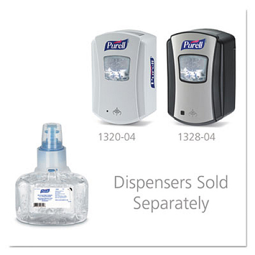 PURELL Green Certified Advanced Refreshing Gel Hand Sanitizer, For LTX-7, 700 mL, Fragrance-Free (130303EA)