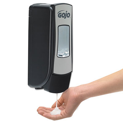 GOJO ADX-7 DISPENSER, 700 ML, 9.8" X 3.94" X 3.7", CHROME (878806)