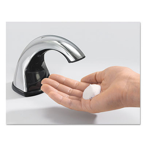 GOJO CXi Touch Free Counter Mount Dispenser, 1,500 mL/2,300 mL, 2.25 x 5.75 x 9.39, Chrome (852001)