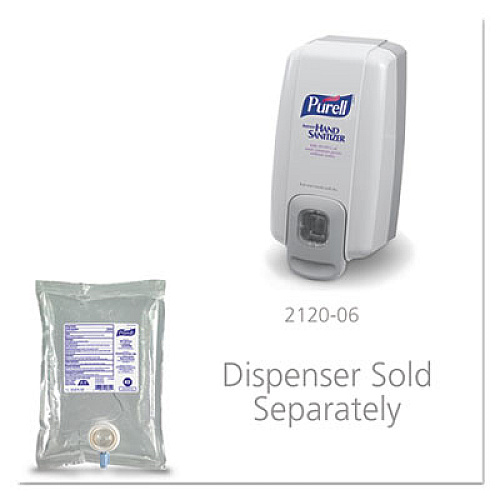 PURELL Advanced E3-Rated Instant Gel Hand Sanitizer, 1,000 mL Refill, Fragrance-Free, 8/Carton (216308)