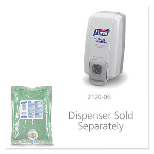 PURELL NXT Refill Advanced Soothing Gel Hand Sanitizer, 1,000 mL, Fragrance-Free, 8/Carton (213708CT)