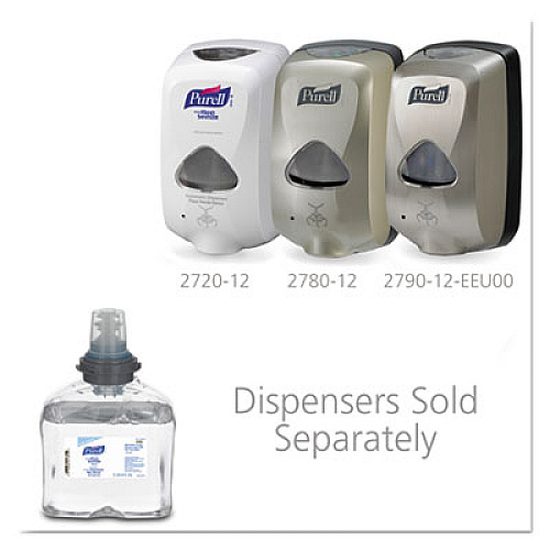 PURELL ADVANCED FOAM HAND SANITIZER, TFX, 1000 ML REFILL, 2/CARTON (559202)