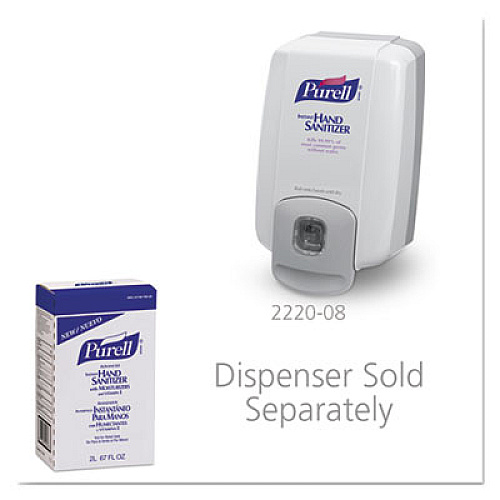 PURELL ADVANCED REFRESHING GEL HAND SANITIZER, CLEAN SCENT, 2000 ML REFILL, 4/CARTON (225604)
