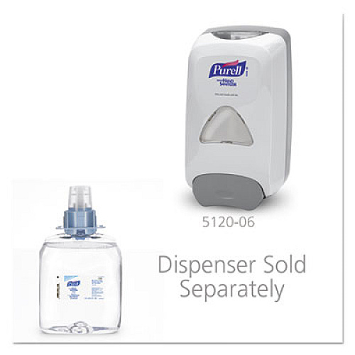PURELL Advanced Hand Sanitizer Foam, For CS4 and FMX-12 Dispensers, 1,200 mL Refill, Unscented (519204EA)