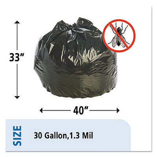 Stout by Envision STOP3340K13R Insect-Repellent Trash Bags