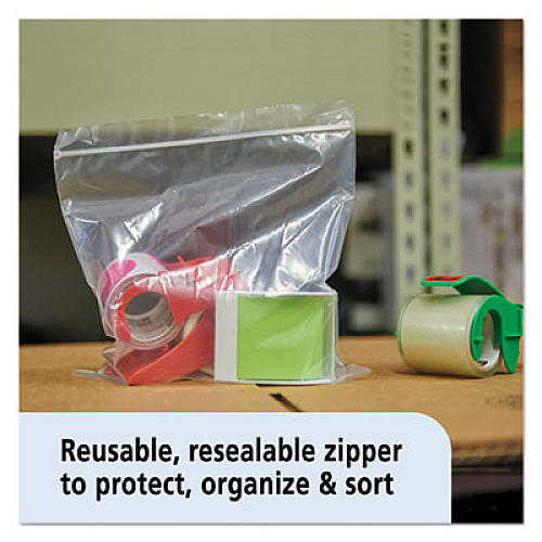 Stout by Envision Seal Closure Bags, 2 mil, 8" x 8", Clear, 1,000/Carton (ZF003C)