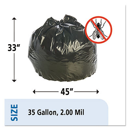 Stout by Envision STOP3340K13R Insect-Repellent Trash Bags