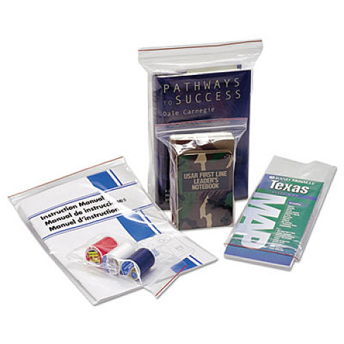Stout by Envision Seal Closure Bags, 2 mil, 8" x 8", Clear, 1,000/Carton (ZF003C)