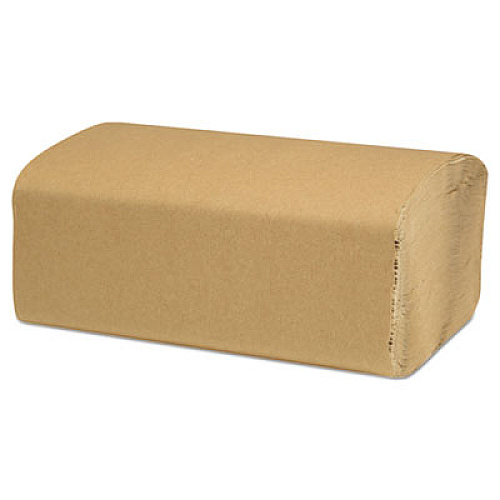 Cascades PRO Select Folded Paper Towels, Single-Fold, 1-Ply, 9 x 9.45, Natural Brown, 250/Pack, 16 Packs/Carton (H115)
