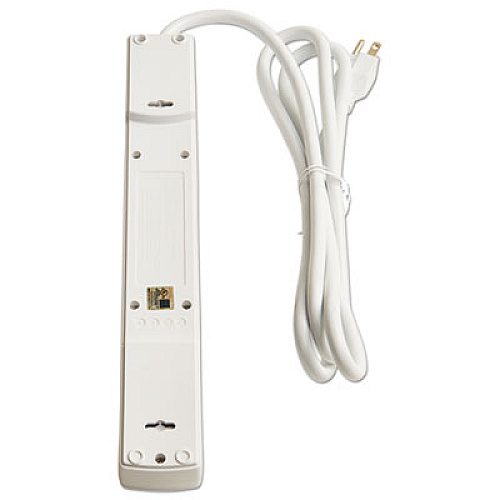 Innovera Surge Protector, 6 Outlets/2 USB Charging Ports, 6 ft Cord, 1080 Joules, White (IVR71660)
