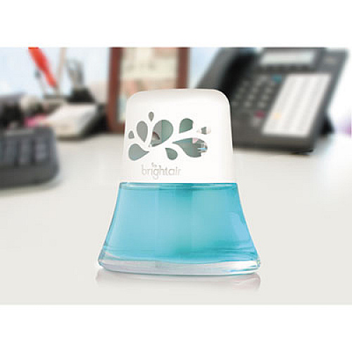BRIGHT Air Scented Oil Air Freshener, Calm Waters and Spa, Blue, 2.5 oz (900115EA)