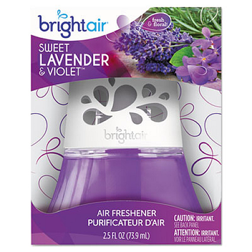 BRIGHT Air Scented Oil Air Freshener, Sweet Lavender and Violet, 2.5 oz (900288EA)