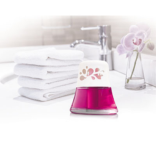 BRIGHT Air Scented Oil Air Freshener Diffuser, Fresh Petals and Peach, Pink, 2.5 oz (900134EA)