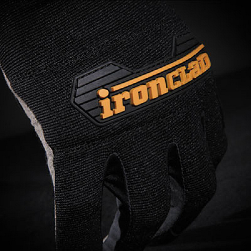 Ironclad General Utility Gloves, EN388: 2132, 9" Long, Medium, Black, Pair (GUG03M)