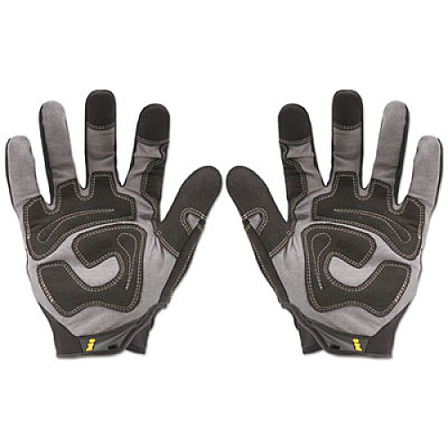 Ironclad General Utility Gloves, EN388: 2132, 9" Long, Medium, Black, Pair (GUG03M)