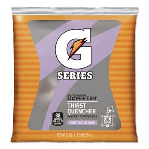 Gatorade Original Powdered Drink Mix, Riptide Rush, 21oz Packets, 32/Carton (33673)