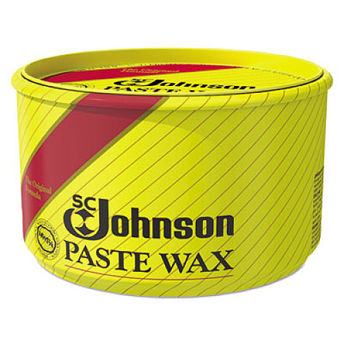 SC Johnson Paste Wax, Multi-Purpose Floor Protector, 16 oz Tub, 6/Carton (000203)