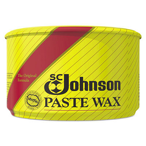 SC Johnson Paste Wax, Multi-Purpose Floor Protector, 16 oz Tub, 6/Carton (000203)