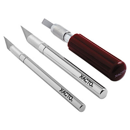 X-ACTO Knife Set, 3 Knives, 10 Blades, Carrying Case (X5285)