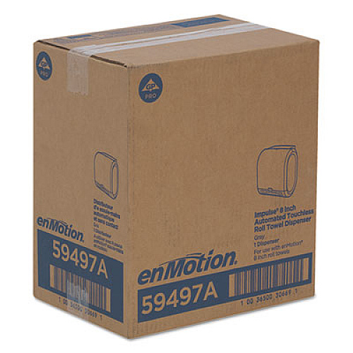 Georgia Pacific Professional enMotion Automated Roll Towel Dispenser, 13.06 x 9.06 x 14.88, Gray (59497A)