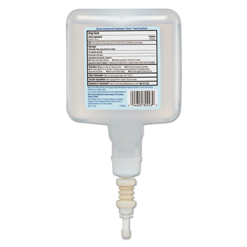 Clorox TOUCHLESS DISPENSER REFILL LIQUID HAND SANITIZER, 1 LITER, 4/CARTON (30243CT)