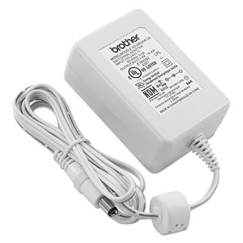 Brother P-Touch Ac Adapter For P-Touch Label Makers, White (AD24ESAW)
