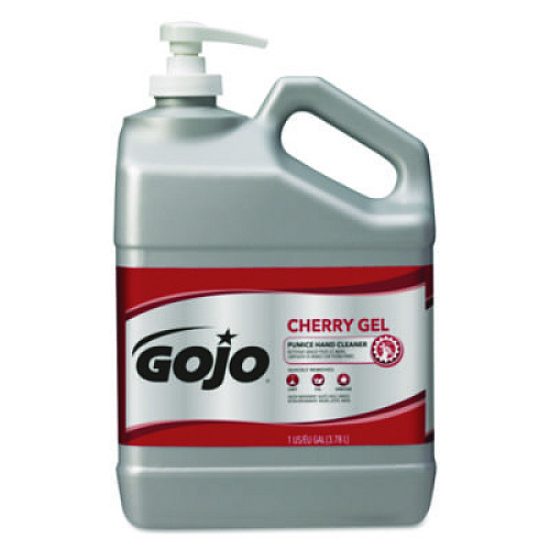 GOJO Cherry Gel Pumice Hand Cleaner, Cherry Scent, 1 gal, 2/Carton (235802)