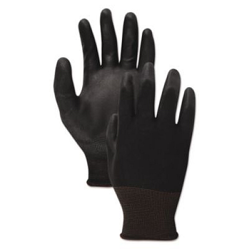Boardwalk Palm Coated HPPE Gloves, X-Large (Size 10), Salt and Pepper/Black, 12 Pairs (0002910)