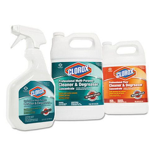 Clorox Professional Multi-Purpose Cleaner and Degreaser Spray, 32 oz Bottle, 9/Carton (30865CT)