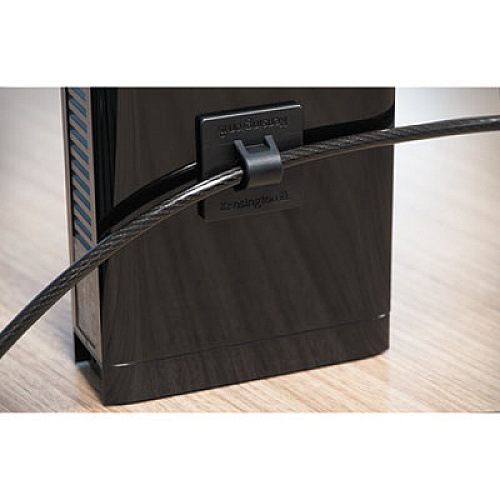Kensington Desktop and Peripherals Locking Kit 2.0, 8ft Carbon Steel Cable (64424)
