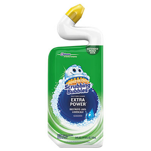 Scrubbing Bubbles EXTRA POWER TOILET BOWL CLEANER, RAINSHOWER, 24 OZ BOTTLE, 2/PK, 6 PACKS/CARTON (696208)