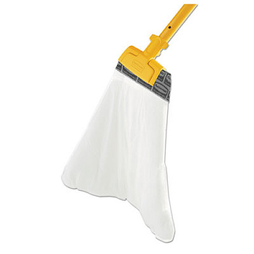 Rubbermaid Commercial Spill Mop Pads, White, 10/Box (2017059)