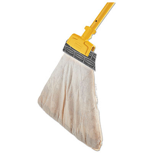 Rubbermaid Commercial Spill Mop Pads, White, 10/Box (2017059)
