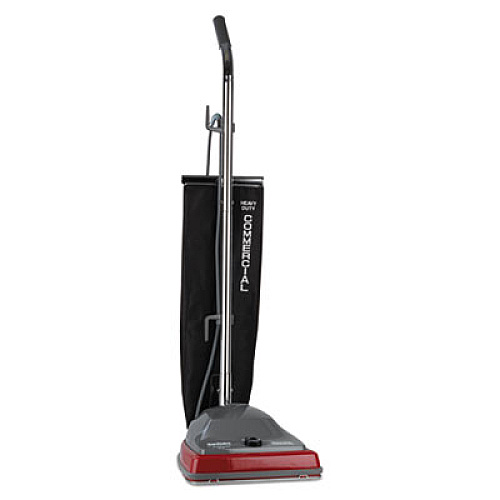 Sanitaire TRADITION Upright Vacuum SC679K, 12" Cleaning Path, Gray/Red/Black