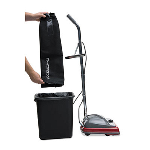 Sanitaire TRADITION Upright Vacuum SC679K, 12" Cleaning Path, Gray/Red/Black