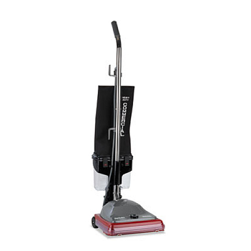 Sanitaire TRADITION Upright Vacuum SC689A, 12" Cleaning Path, Gray/Red/Black (SC689B)