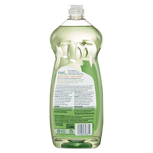 Green Works Manual Pot And Pan Dishwashing Liquid, 38 Oz Bottle (30381)