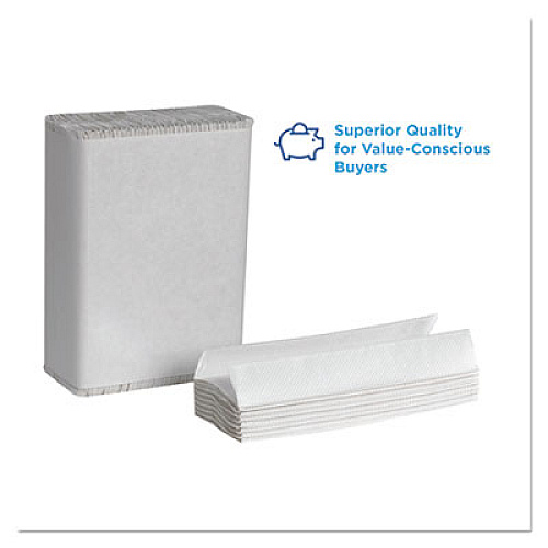 Georgia Pacific Professional Pacific Blue Select C-Fold Paper Towel, 1-Ply, 10.1 x 10.1, White, 200/Pack, 12 Packs/Carton (20241)