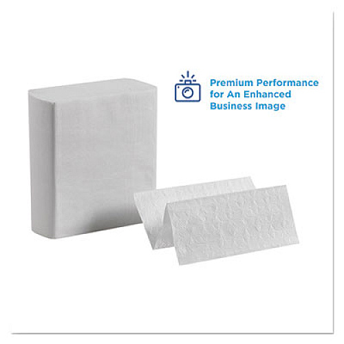 Georgia Pacific Professional Pacific Blue Ultra Z-Fold Folded Paper Towels, 1-Ply, 8 x 11, White, 260/Pack, 10 Packs/Carton (20885)