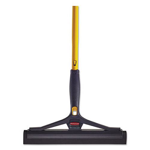 Rubbermaid Commercial MAXIMIZER QUICK CHANGE SQUEEGEE, 13.125" WIDE, FOAM RUBBER, BLACK (2018801)
