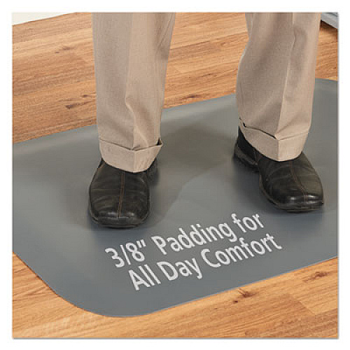 Guardian Pro Top Anti-Fatigue Mat, Rectangular, Gray Closed Cell Surface, 24" x 36" (44020350)