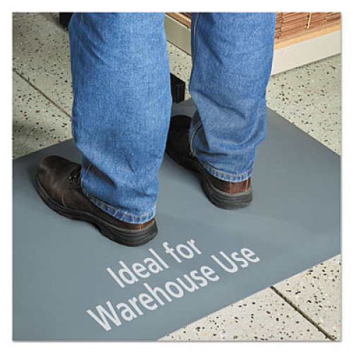 Guardian Pro Top Anti-Fatigue Mat, Rectangular, Gray Closed Cell Surface, 24" x 36" (44020350)