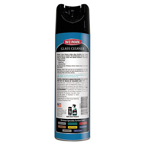 WEIMAN Foaming Glass Cleaner, 19 oz Aerosol Spray Can (10)