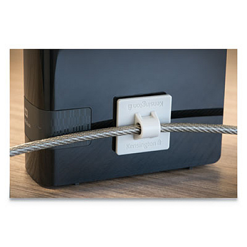 Kensington Desktop and Peripherals Locking Kit, 8ft Steel Cable, Two Keys (64615)