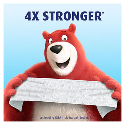Charmin Ultra Strong Bathroom Tissue, Septic Safe, 2-Ply, White, 264 Sheet/Roll, 12/Pack, 4 Packs/Carton (61071)