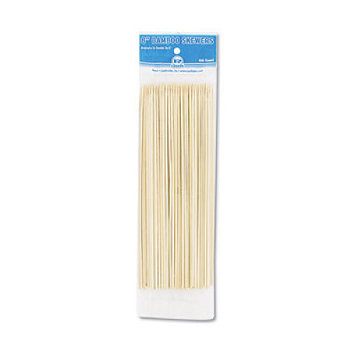 AmerCareRoyal Bamboo Skewer, Cream, 8", 19200/Carton (R808)